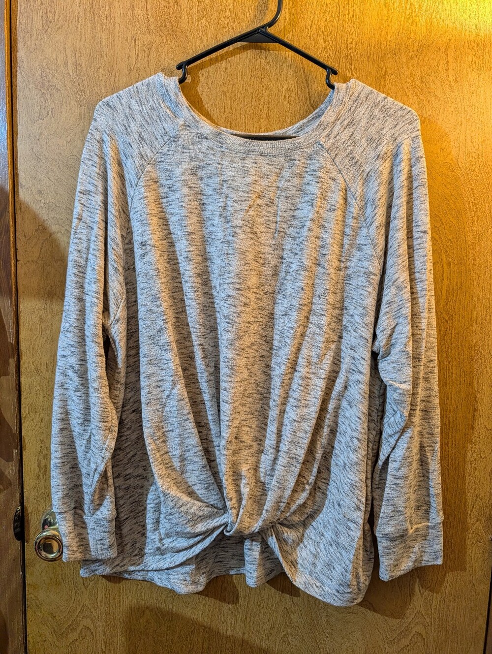 Time and Tru Tan Long Sleeve Top.
